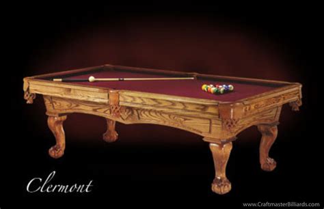 Clermont Pool Table – Craftmaster Billiards