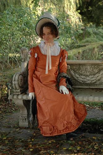 The Fashionable Past: My Orange 1820s Dress of Doom