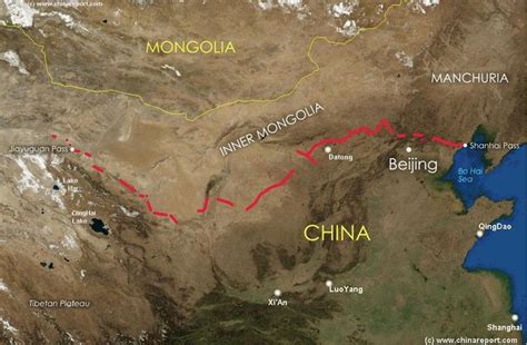 Great Wall of China | all the walls measure 8,851.8 km (5,500.3 mi ...