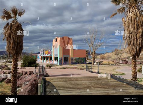 Abandoned Rock-A-Hoola Waterpark, Newberry Springs, California, USA Stock Photo - Alamy