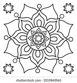 Rangoli Pattern Royalty-Free Images, Stock Photos & Pictures | Shutterstock