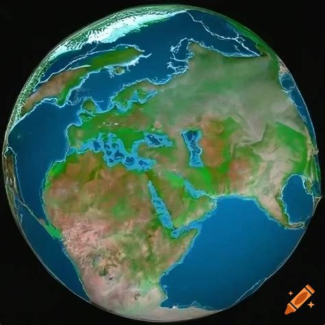 Heat map of iran showing varying levels of intensity