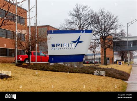 Spirit Aerosystems headquarters in Wichita, Kansas, USA Stock Photo - Alamy