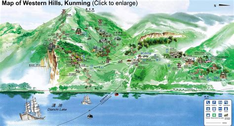 Maps of Kunming China: Hotels, Attractions, Bus Stations