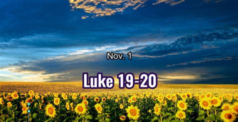 Luke 19-20 Bible Quiz