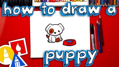 How To Draw The Cutest Puppy - YouTube | Art for kids hub, Art lessons ...