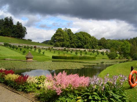 Scottish Blair Castle with Gardens