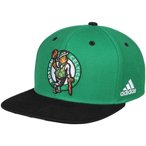 adidas Boston Celtics Kelly Green/Black On-Court Adjustable Snapback Hat