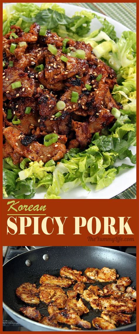 Delicious Korean Spicy Pork Recipe