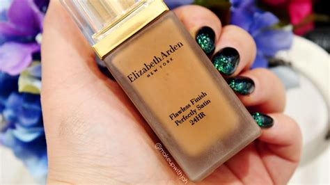 Elizabeth Arden Flawless Finish Perfectly Satin 24HR Foundation Review ...