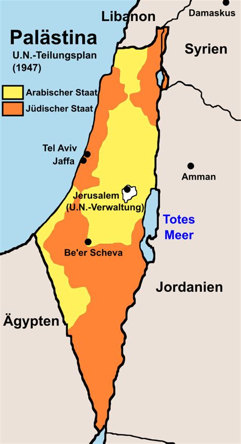 Datei:UN Partition Plan For Palestine 1947 de.svg – Wikipedia