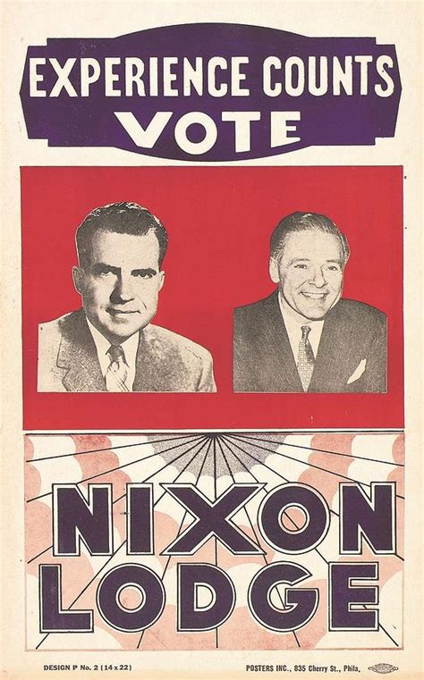 Richard Nixon Campaign Poster 1960 Photograph by Redemption Road | Pixels