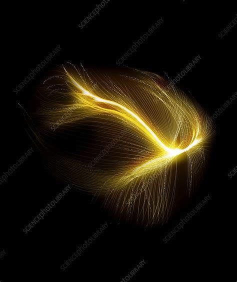 Laniakea supercluster, illustration - Stock Image - C029/9063 - Science Photo Library