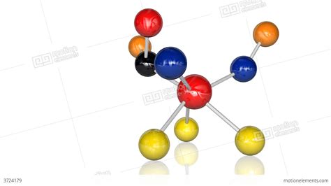 Animation Of Molecules Stock Animation | 3724179