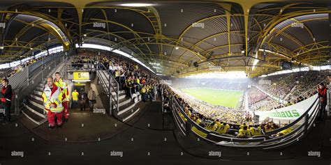 360° view of The Dortmund Stadium - Alamy