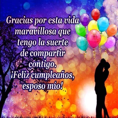 Feliz Cumpleanos Esposo Frases