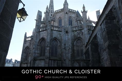 ArtStation - Gothic Church And Its Cloister | Resources