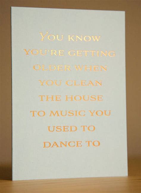 Funny birthday card by Comedy Card Company - FOIL - Music