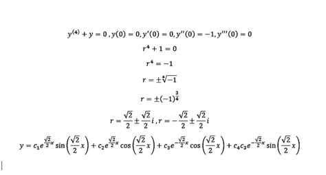 Higher Order Differential Equation