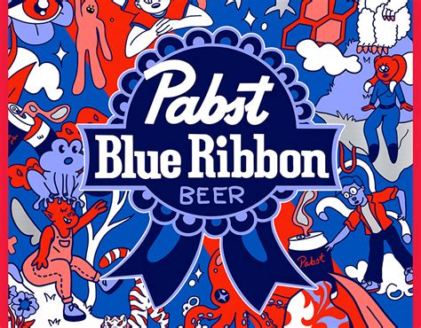 Pabst Blue Ribbon Art Contest Finalist | Behance