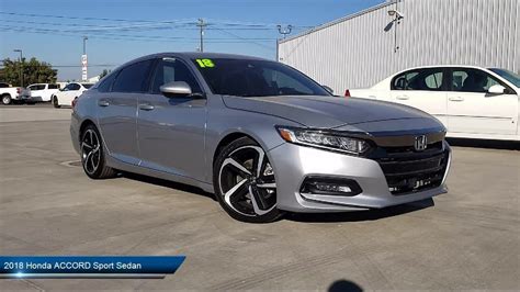 2018 Honda ACCORD Sport Sedan Modesto Tracy Turlock Los Banos Merced - YouTube