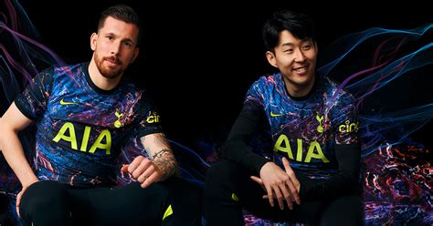 Tottenham release bold new Nike away kit to ‘help deliver peak performance’ for 2021/22 season ...