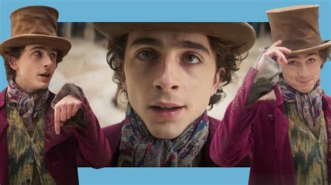 The Internet's Reaction To Timothée Chalamet In 'Wonka' Trailer