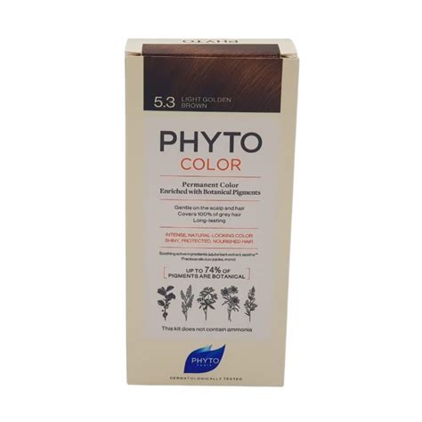 Phyto Hair Color Chart