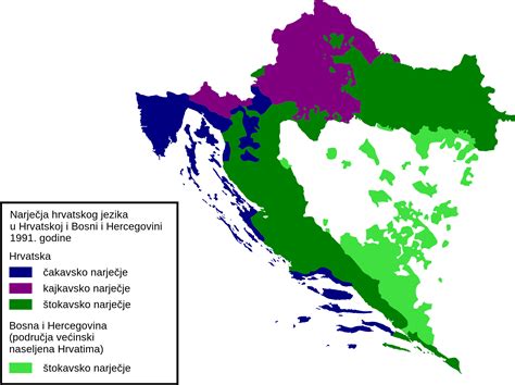 The 3 Croatian dialects: Što, Kaj, and Ča - Expat In Croatia