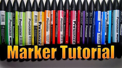 How to use Winsor&Newton Promarkers | Promarkers, Promarkers art, Winsor & newton