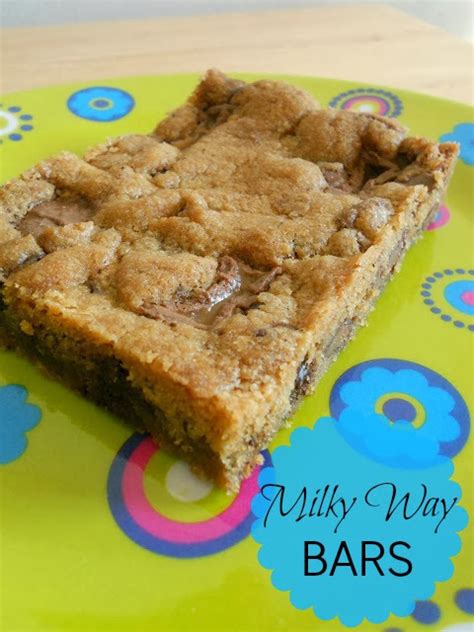 Ally's Sweet and Savory Eats: Milky Way Bars {2 ingredients!}