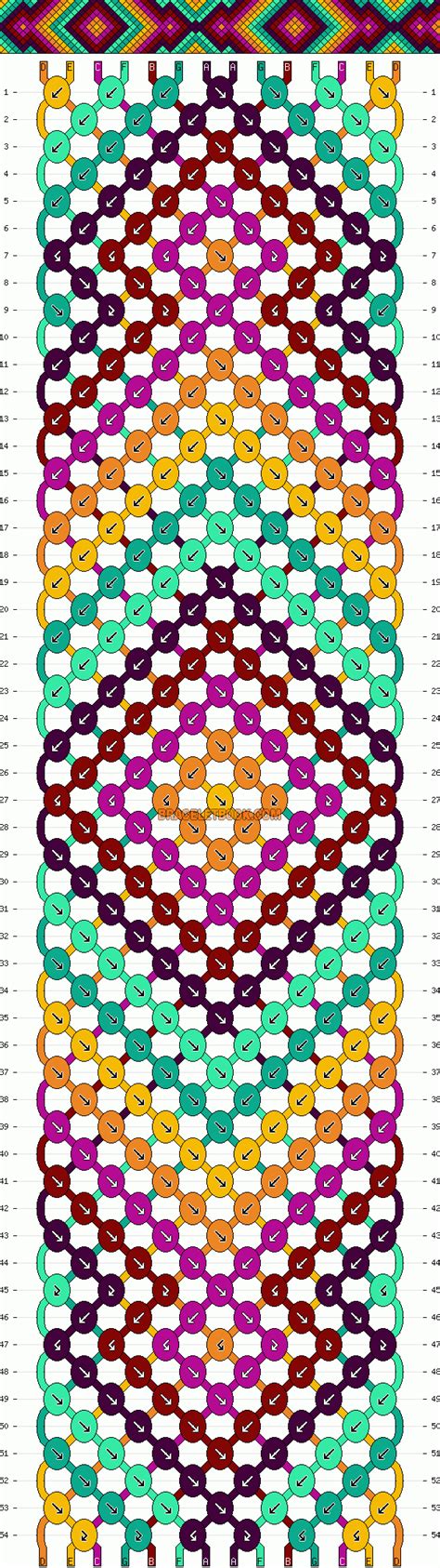 Friendship Bracelet Patterns Printable