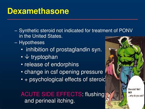 PPT - Post Operative Nausea & Vomiting: The Role of Antiemetics ...