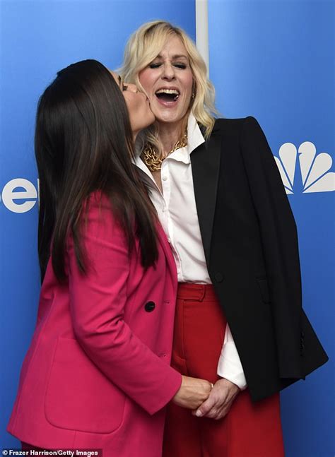 America Ferrera kisses her former Ugly Betty castmate Judith Light at ...