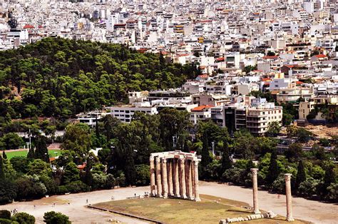 Athens View From The Acropolis Photograph by Svilenka Dankova - Fine Art America