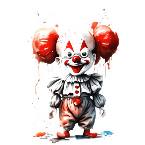 Cartoon Pennywise Animation in 3D V6 Watercolor Fantasy by Hummel · Creative Fabrica