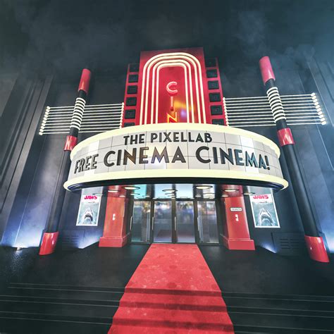 Free-Cinema-4D-3D-Model-Movie-Theater - The Pixel Lab