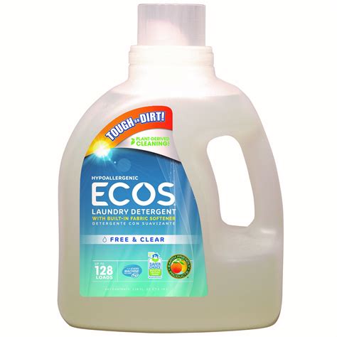 ECOS Liquid Laundry Detergent Free & Clear, 128 Oz - Walmart.com ...