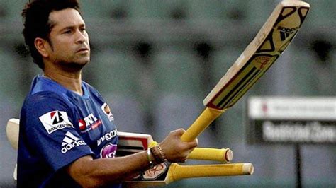 "Bat should be an extension of your arm": Sachin Tendulkar once ...