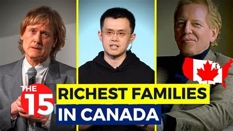 The 15 Richest Families In Canada 2023... - YouTube