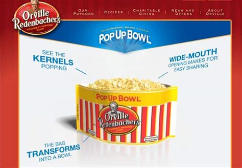 NEW Pop Up Bowl from Orville Redenbacher