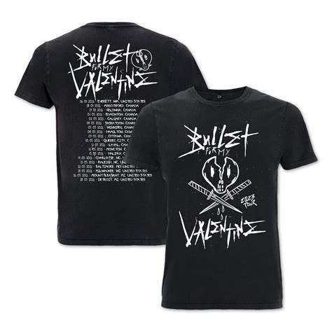North America Tour T-shirt | Bullet for My Valentine US | The Official Store