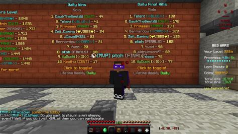 First time grinding for the bedwars leaderboard today, and finished at #6 with 133 daily finals ...