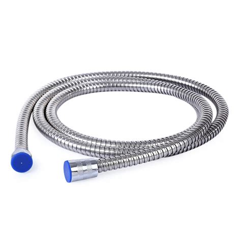 2M Stainless Steel Flexible Handheld Shower Head Hose-in Plumbing Hoses from Home Improvement on ...