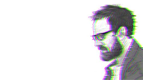 Walter White, Breaking Bad, Chromatic aberration, Simple background, Glitch art Wallpapers HD ...