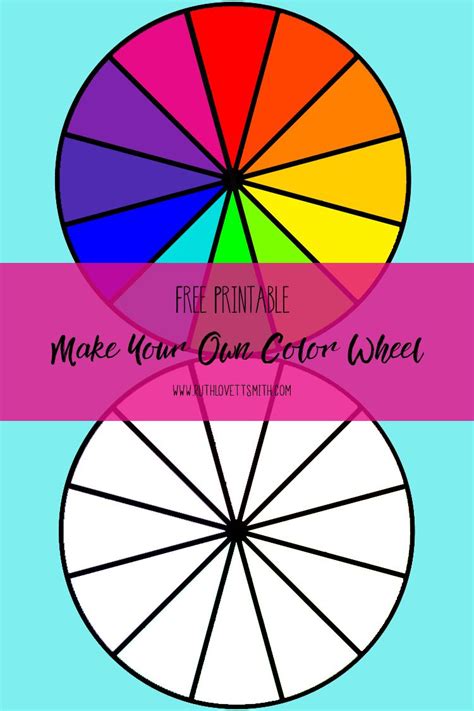 Color Wheel Design, Color Wheel Art, Coloring For Kids, Free Coloring ...
