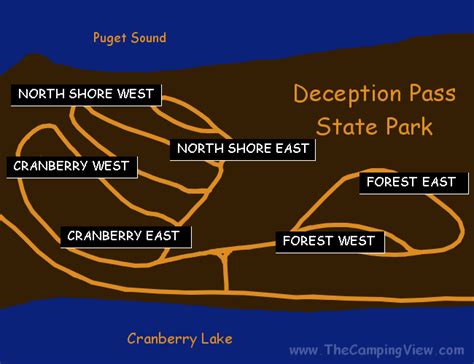 Deception Pass , Campground Photos, Images
