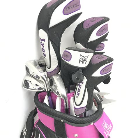 Set ladies Lynx golf clubs with bag and trolley - The Furnishings Sale ...