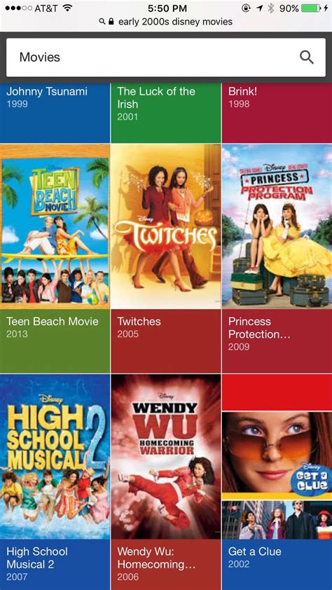 Pin on 2000s disney movies