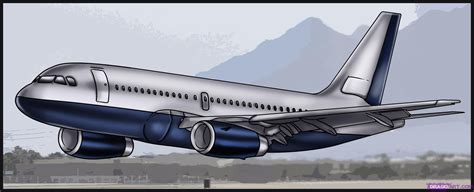 Airplane Pencil Drawing at GetDrawings | Free download